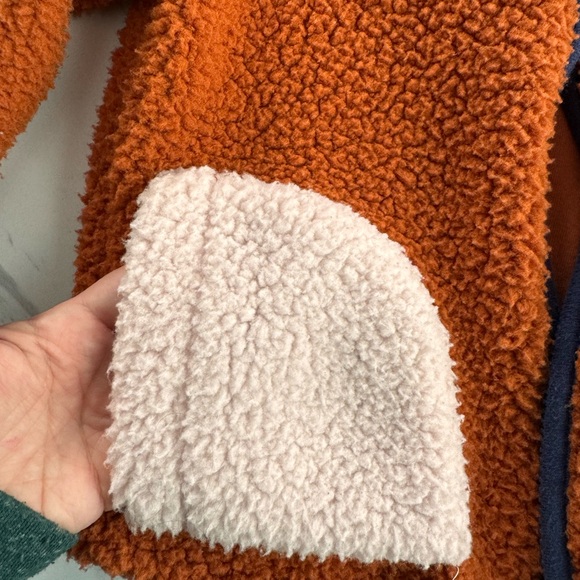 Cat & Jack Sherpa Zip Up Jacket - Picture 5 of 7